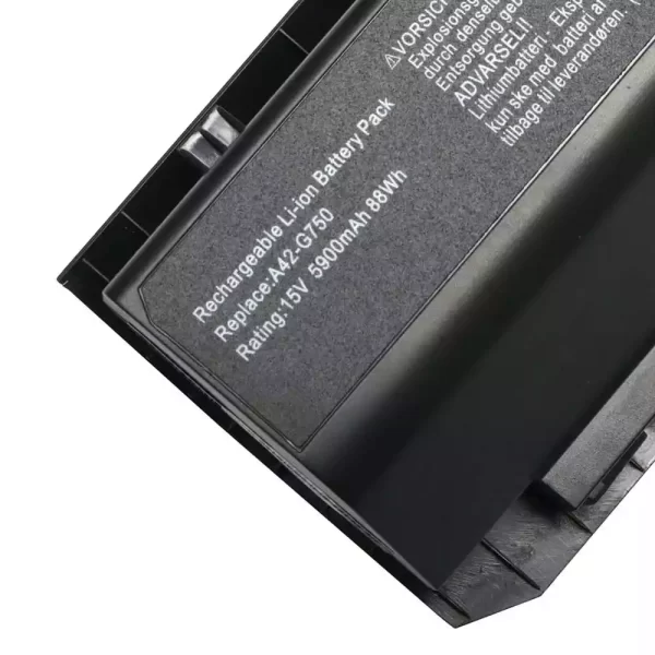 Baterija za prenosnik ASUS A42-G750 - Image 3