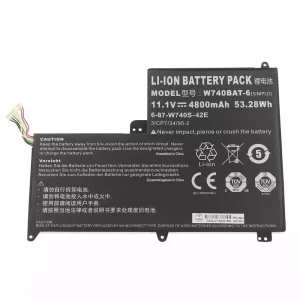 Originalna baterija za prenosnik CLEVO W740BAT-6
