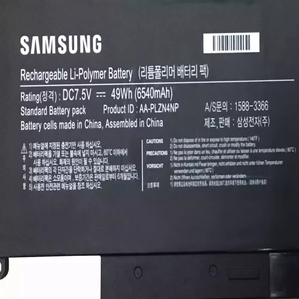 Originalna baterija za prenosnik SAMSUNG XE700T1C-A01BE,XE700T1C-A01CA, XE700T1C-A01FR,XE700T1C-A01PL - Image 2