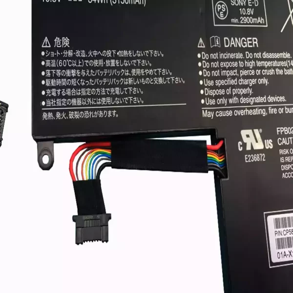 Originalna baterija za prenosnik FUJITSU Stylistic Q702 - Image 2