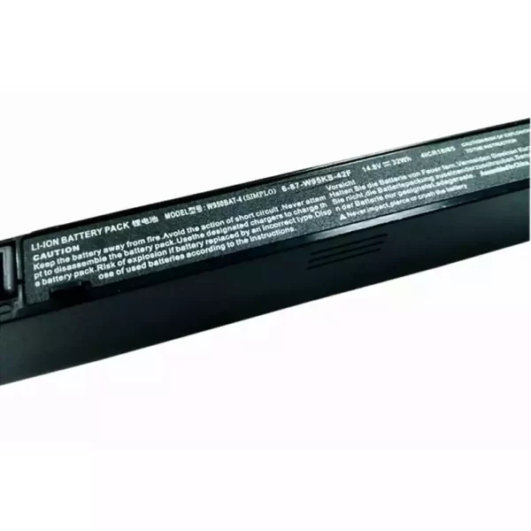 Originalna baterija za prenosnik CLEVO W950BAT-4 - Image 3