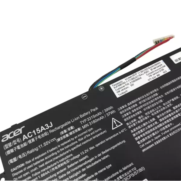 Originalna baterija za prenosnik ACER AC15A3J - Image 3