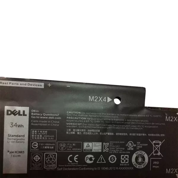 Originalna baterija za prenosnik DELL WY7CG - Image 3