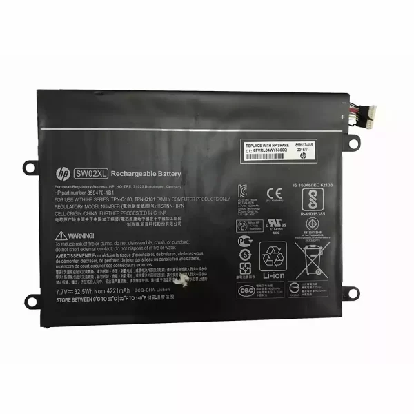 Originalna baterija za prenosnik HP x2 210 G2