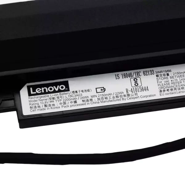 Originalna baterija za prenosnik LENOVO L15C3A03 - Image 3