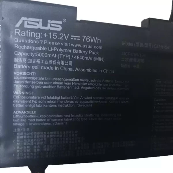 Originalna baterija za prenosnik ASUS ROG GL702VM - Image 3
