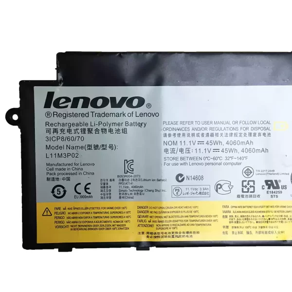 Originalna baterija za prenosnik Lenovo L11M3P02 - Image 3