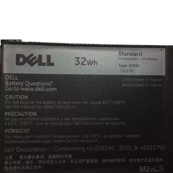 Originalna baterija za prenosnik DELL Inspiron 3162,Inspiron 3164,Inspiron 3168 - Image 3
