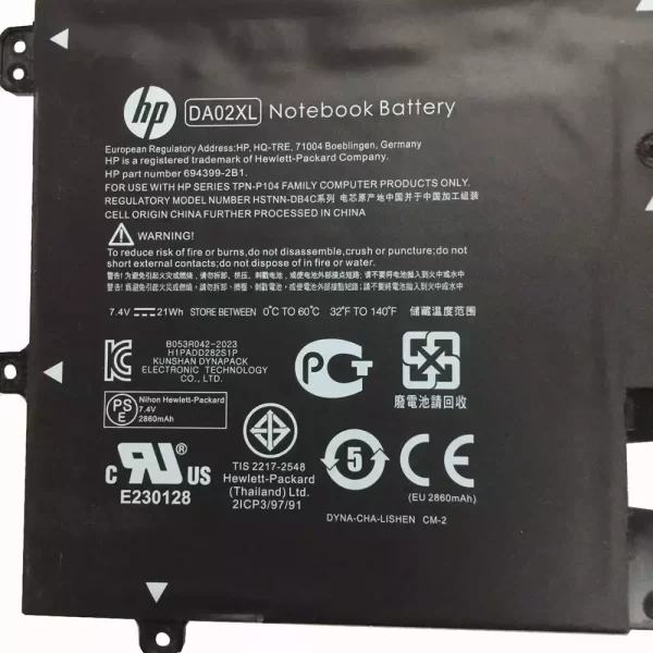 Originalna baterija za prenosnik HP HSTNN-IB4C - Image 3