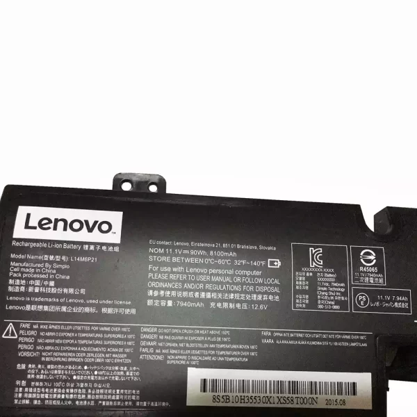 Originalna baterija za prenosnik LENOVO L14M6P21 - Image 3