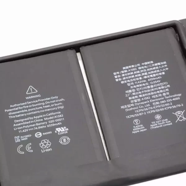 Originalna baterija za prenosnik MacBook Pro Retina A1582 (2015) - Image 3