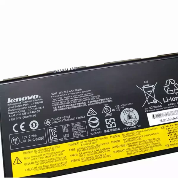 Originalna baterija za prenosnik LENOVO ThinkPad P70 - Image 3