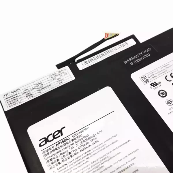 Originalna baterija za prenosnik ACER AP16B4J - Image 3