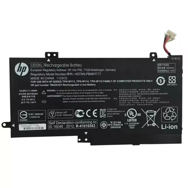 Originalna baterija za prenosnik HP HSTNN-UB6O,HSTNN-YB5Q