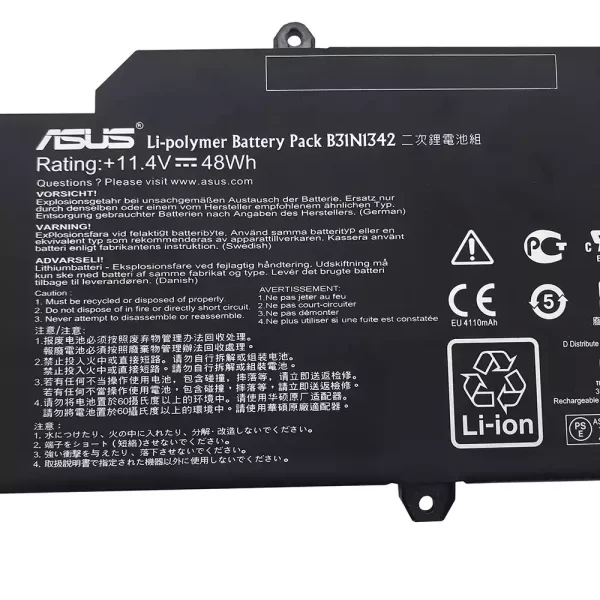 Originalna baterija za prenosnik ASUS B31N1342 - Image 3