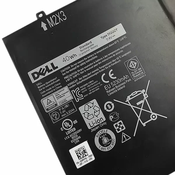 Originalna baterija za prenosnik DELL XPS 11 9P33 - Image 3