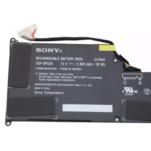 Originalna baterija za prenosnik SONY VGP-BPS39 - Image 3