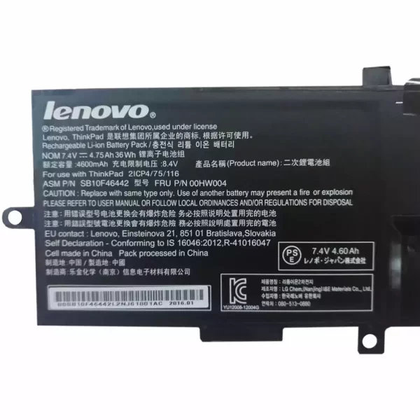 Originalna baterija za prenosnik LENOVO Thinkpad Helix 2 - Image 3