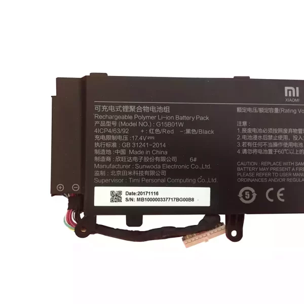 Originalna baterija za prenosnik XIAOMI Mi Gaming G15B01W - Image 3
