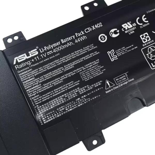Originalna baterija za prenosnik ASUS VivoBook S300, VivoBook S300C, VivoBook S300CA, VivoBook S300E Series - Image 3