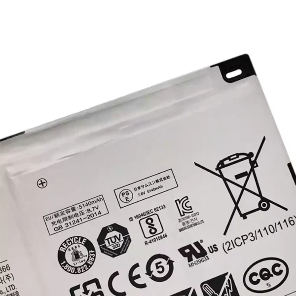 Originalna baterija za prenosnik SAMSUNG XE513C24,XE513C24-K01US,XE510C24 - Image 3