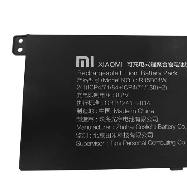 Originalna baterija za prenosnik XIAOMI MI R15B01W - Image 3
