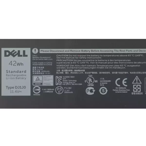 Originalna baterija za prenosnik DELL Latitude 12 7000,Latitude 12 7280,Latitude 12 7480 - Image 3