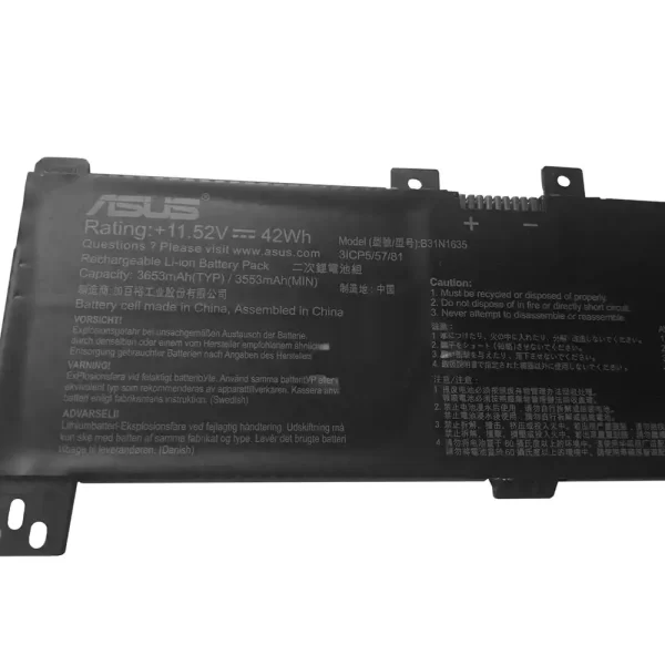 Originalna baterija za prenosnik ASUS B31N1635 - Image 3