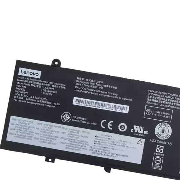 Originalna baterija za prenosnik LENOVO ThinkPad T480s - Image 3