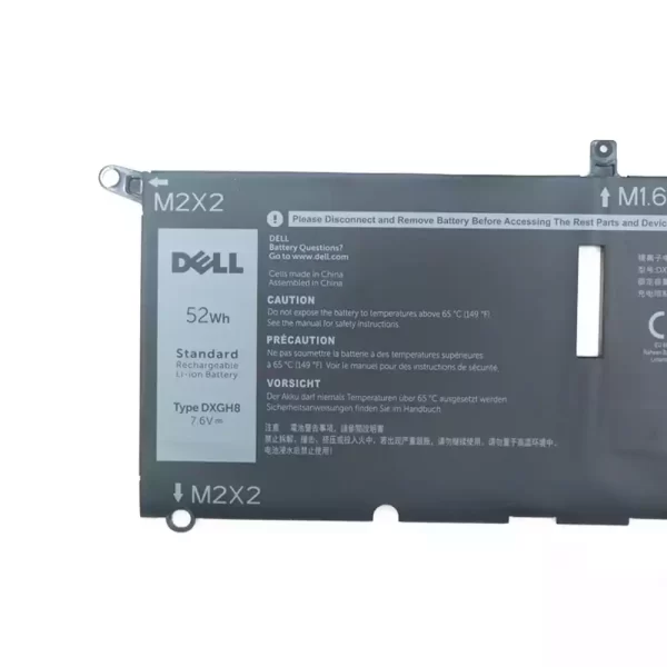 Originalna baterija za prenosnik DELL XPS 13 9370,0H754V - Image 3
