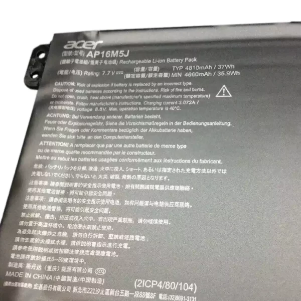 Originalna baterija za prenosnik Acer AP16M5J - Image 3