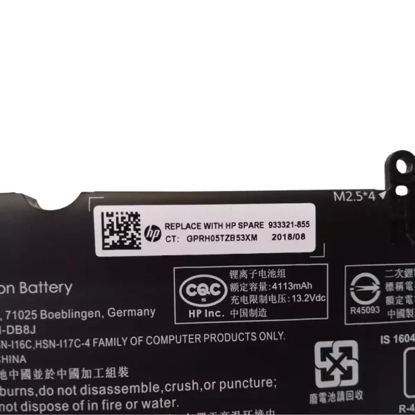 Originalna baterija za prenosnik HP ZBOOK 14U G5 - Image 3