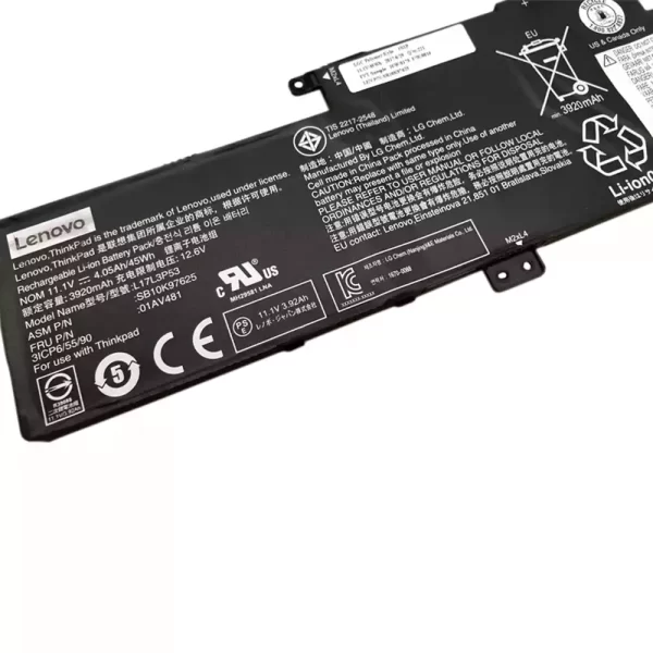 Originalna baterija za prenosnik LENOVO ThinkPad S2 2018,ThinkPad L380 - Image 3