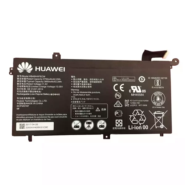 Originalna baterija za prenosnik HUAWEI Matebook D PL-W19