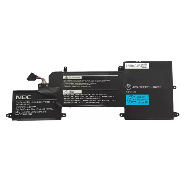 Originalna baterija za prenosnik NEC PC-VP-BP115