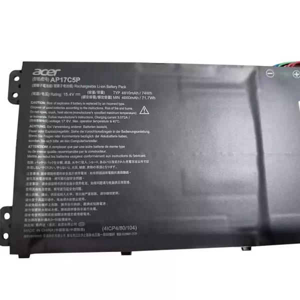 Originalna baterija za prenosnik ACER AP17C5P - Image 2
