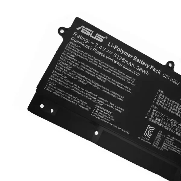Originalna baterija za prenosnik ASUS S200,S200E,X201E,X201E,X202E,Q200E - Image 3