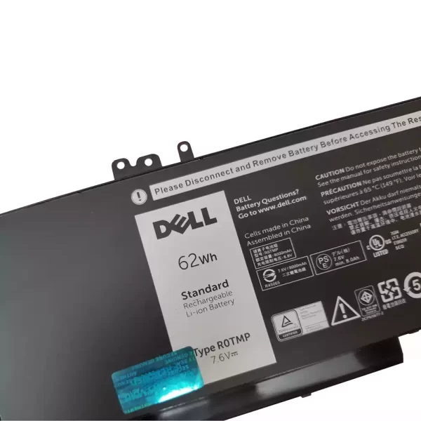 Originalna baterija za prenosnik DELL ROTMP,R0TMP - Image 3