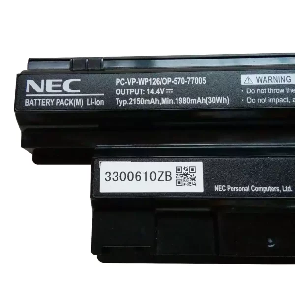 Originalna baterija za prenosnik NEC PC-VP-WP126,OP-570-77005 - Image 3