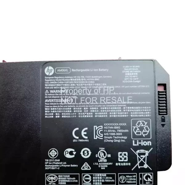 Originalna baterija za prenosnik HP Zbook 17 G5 - Image 3