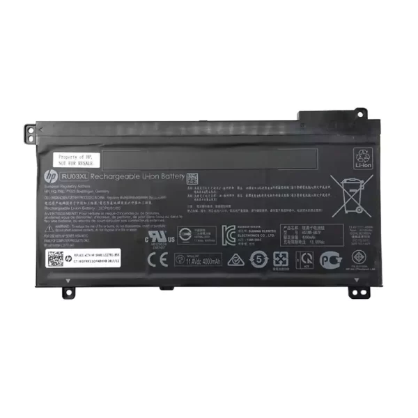 Originalna baterija za prenosnik HP RU03XL