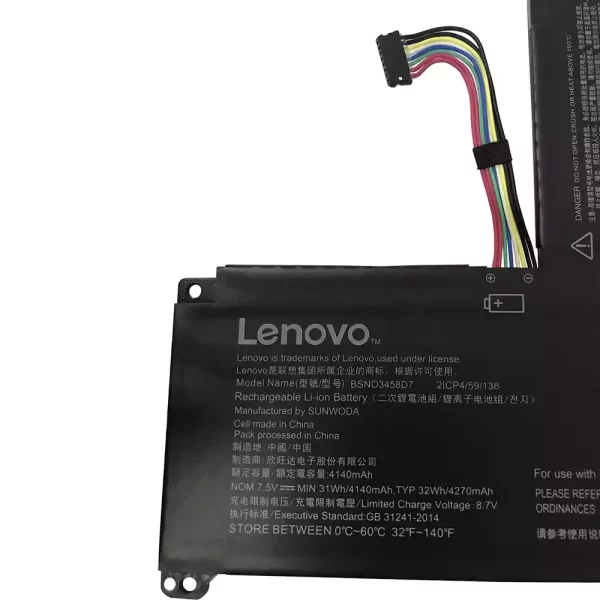 Originalna baterija za prenosnik LENOVO BSNO3458D7 - Image 3