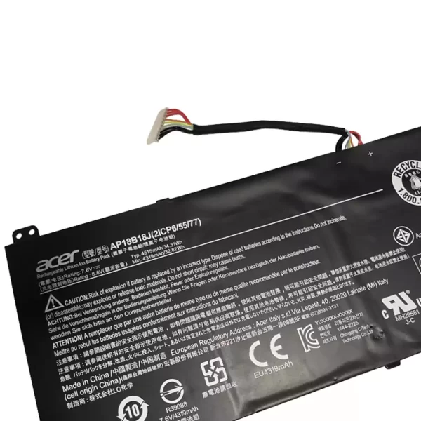 Originalna baterija za prenosnik ACER AP18B18J - Image 3