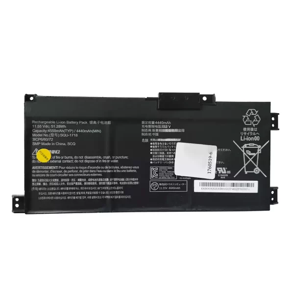 Originalna baterija za prenosnik Hasee SQU-1718