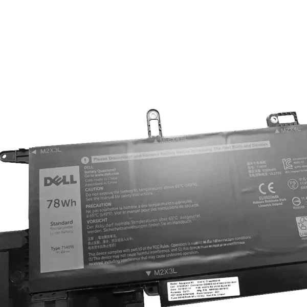 Originalna baterija za prenosnik DELL 7146W - Image 2