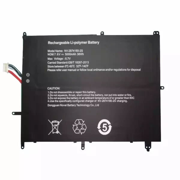 Originalna baterija za prenosnik JUMPER NV-2874180-2S