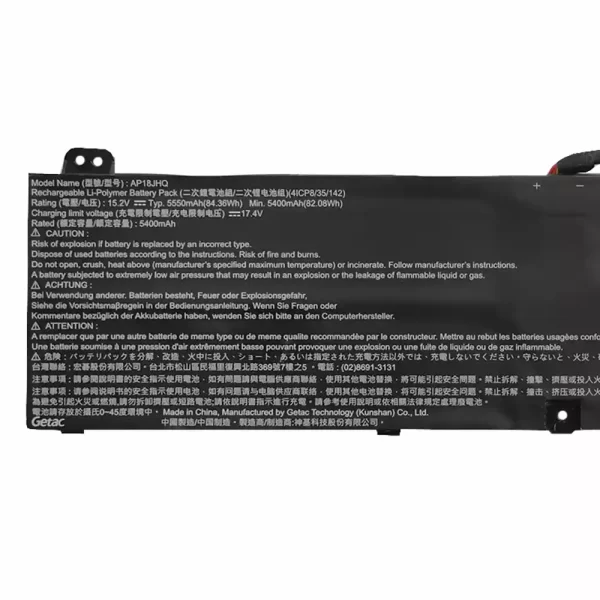 Originalna baterija za prenosnik ACER AP18JHQ - Image 3