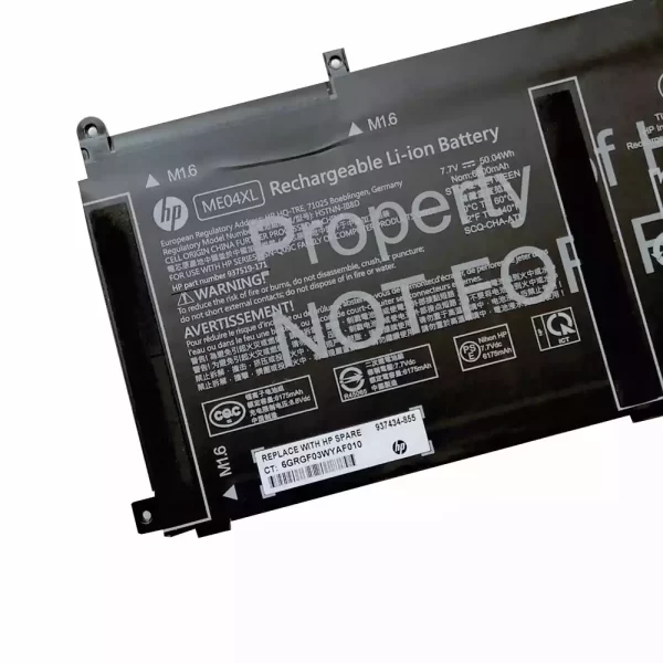 Originalna baterija za prenosnik HP ME04XL - Image 3