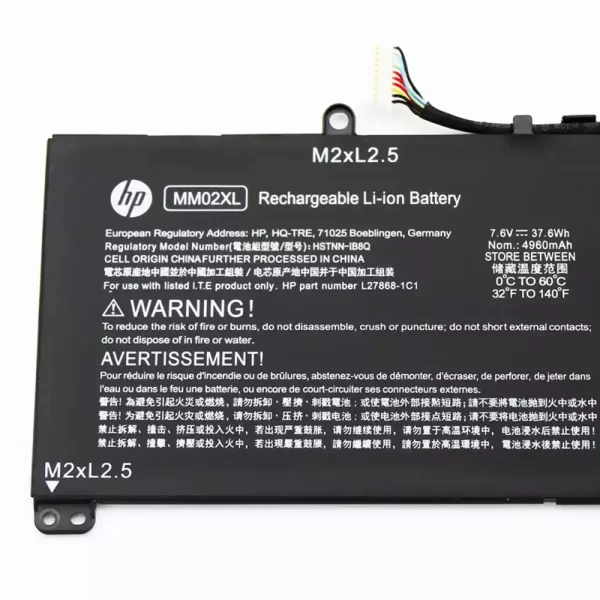 Originalna baterija za prenosnik HP L28076-005,L27868-1C1,L27868-2D1 - Image 3