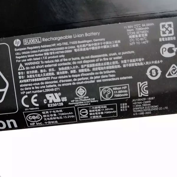 Originalna baterija za prenosnik HP SU06XL - Image 3